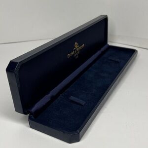 Baume & Mercier Geneve 1830 Long Watch Jewelry Case 9.75”